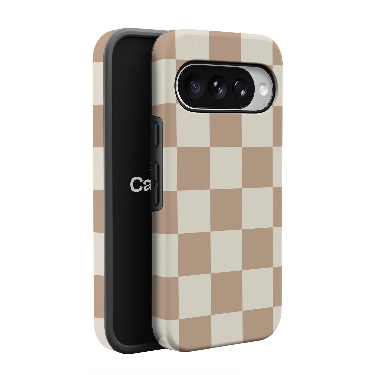Fit Check | Neutral Checkerboard Google Pixel Case