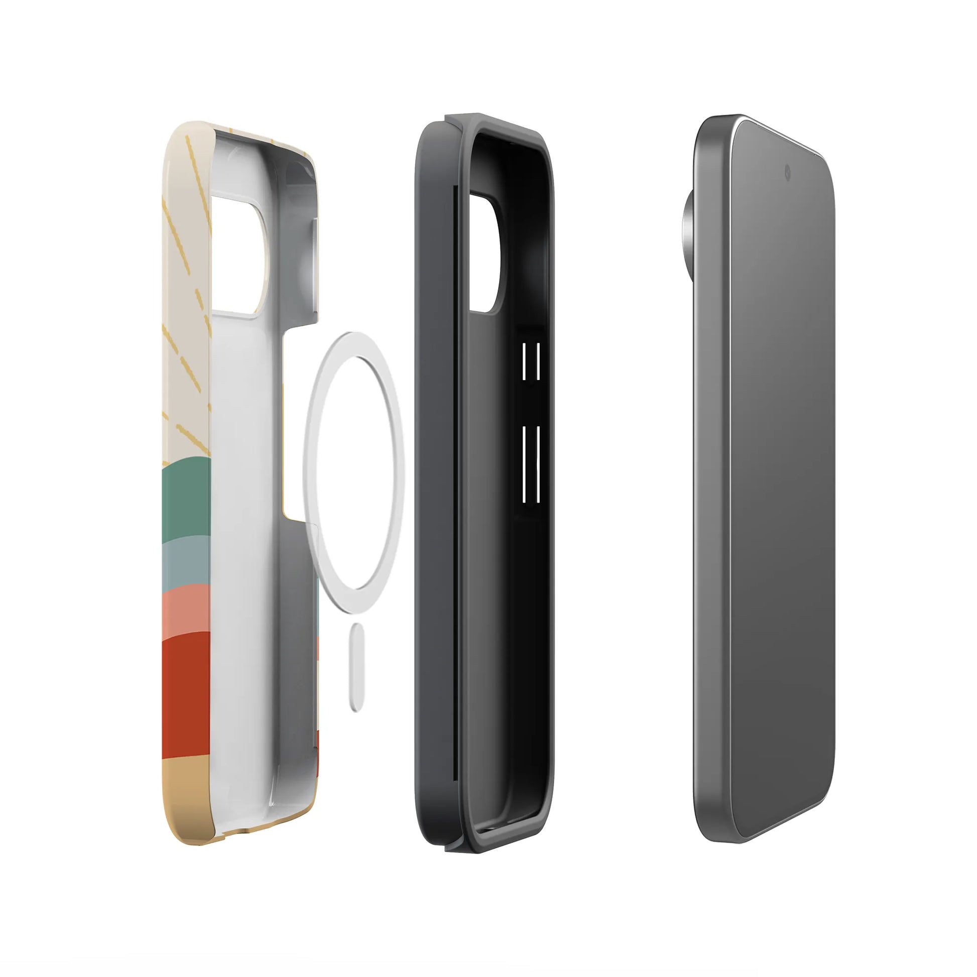 Here Comes the Sun | Colorblock Sunset Google Pixel Case