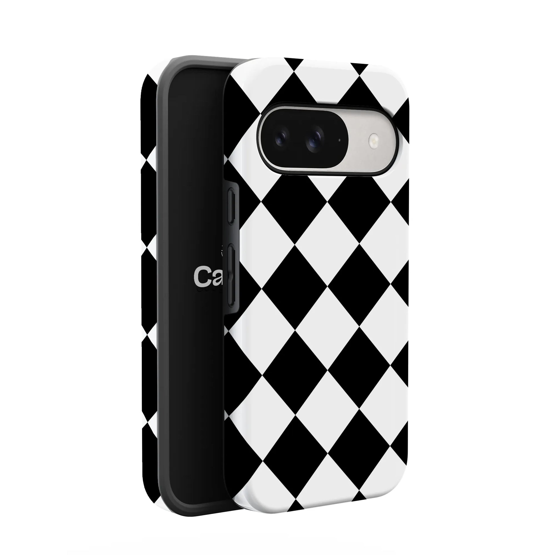 Black Checkerboard | High Contrast Design Case