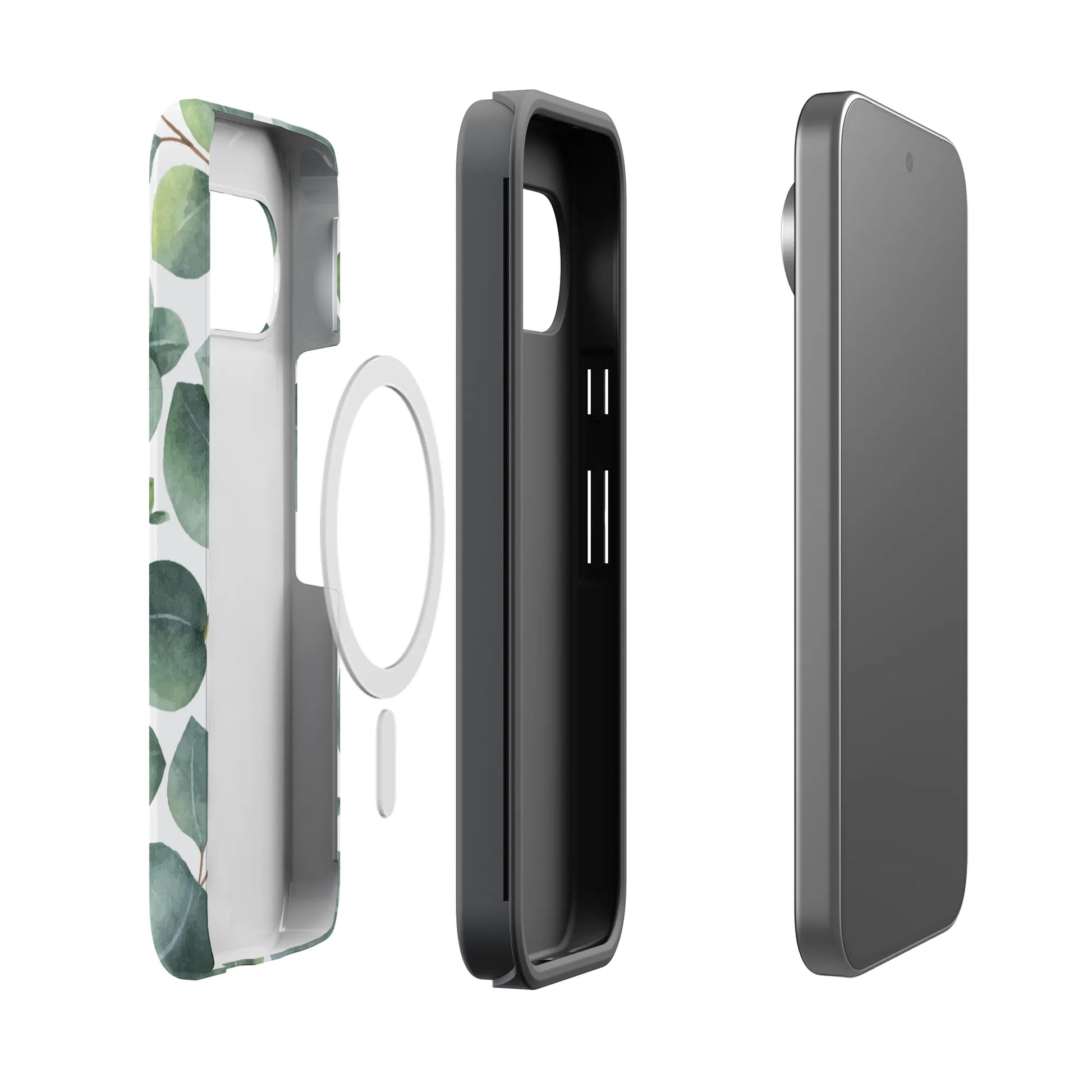 Leaf Me Alone | Green Floral Print Google Pixel Case