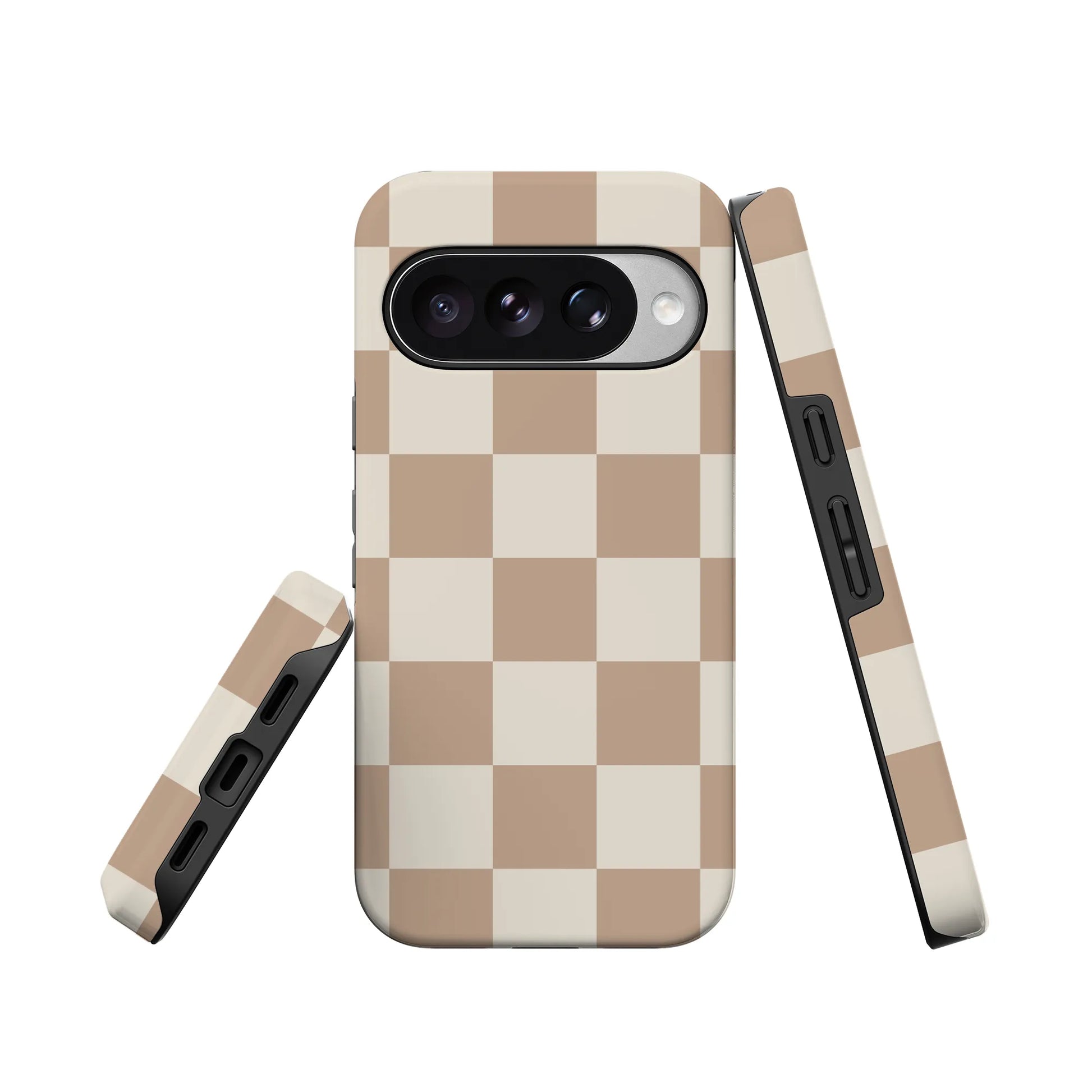 Fit Check | Neutral Checkerboard Google Pixel Case