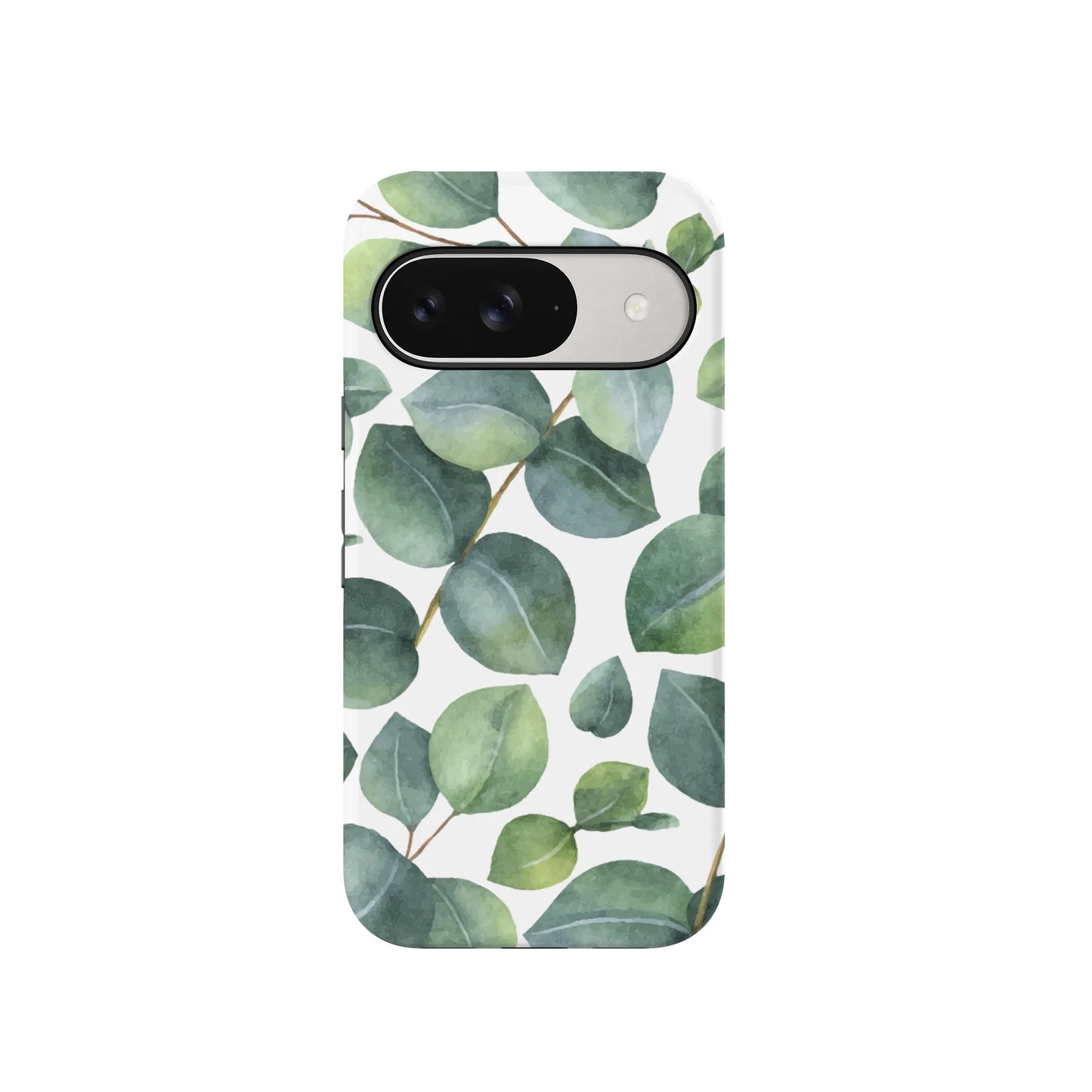 Leaf Me Alone | Green Floral Print Google Pixel Case
