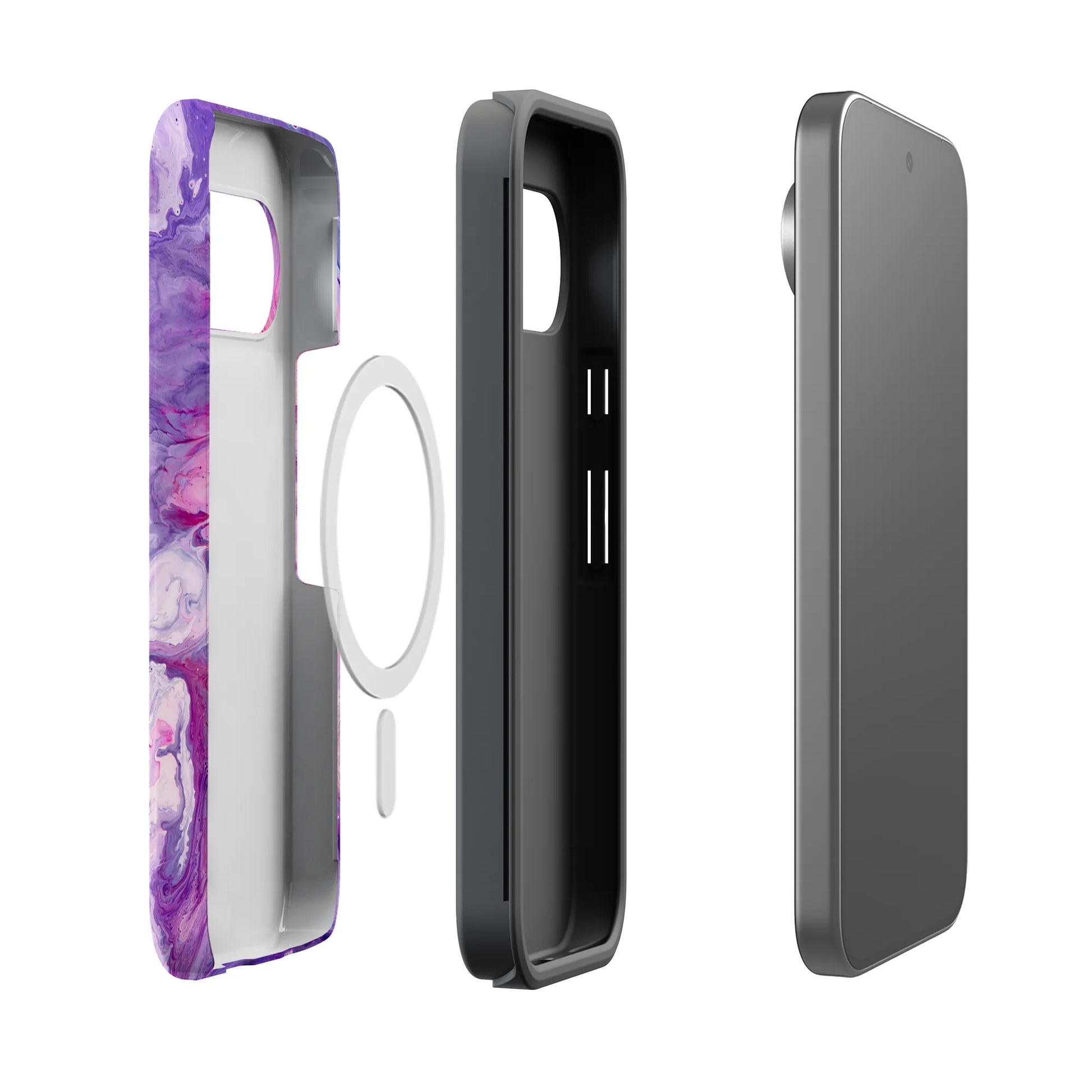 Tie Dying Over You | Purple Marble Google Pixel Case