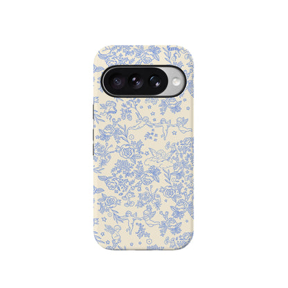 Cupid's Canvas | Periwinkle Floral Case