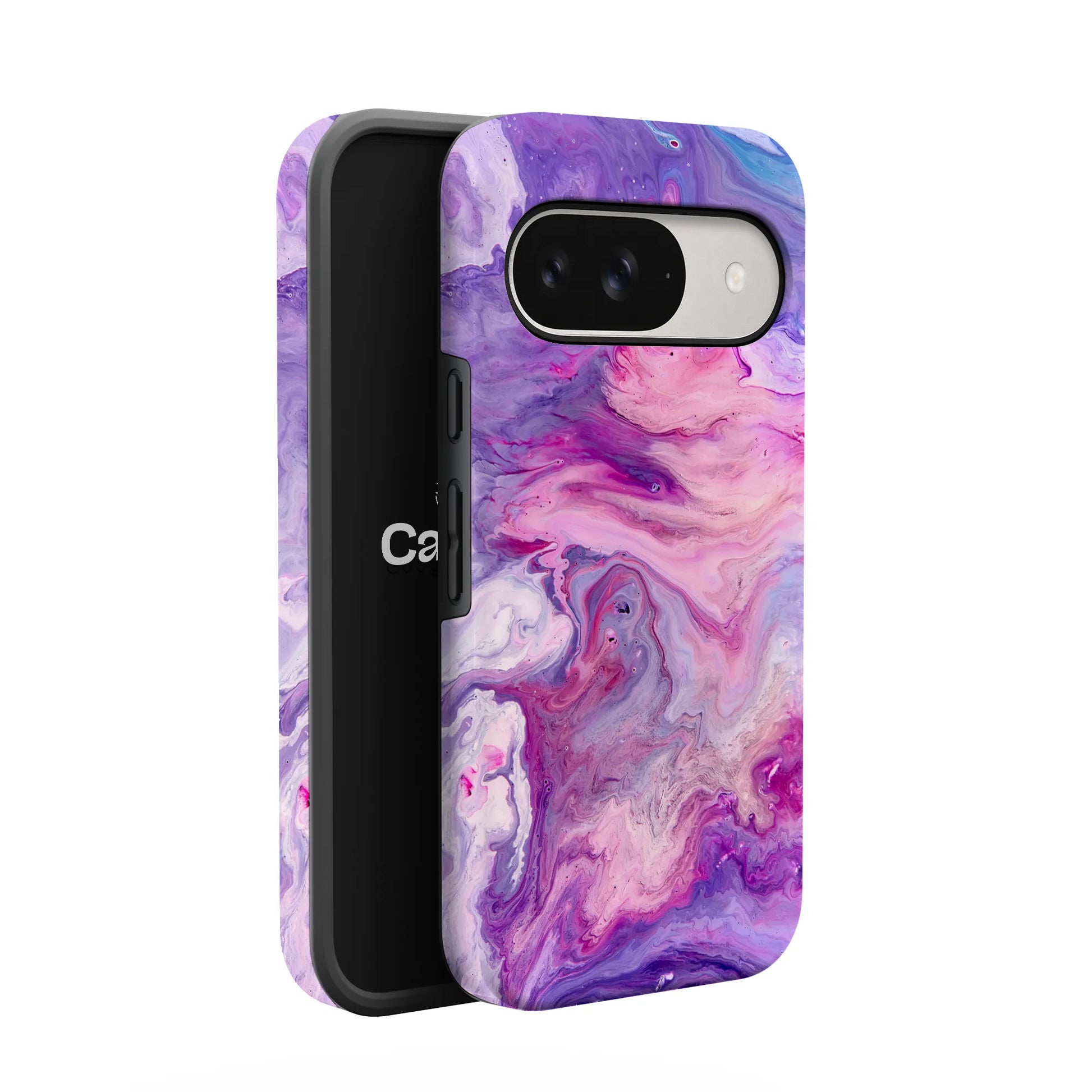 Tie Dying Over You | Purple Marble Google Pixel Case