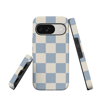 Fit Check | Light Blue Checkerboard Case