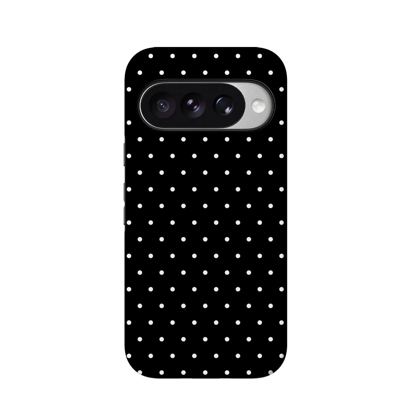 On the Dot | White Polka Dot Case