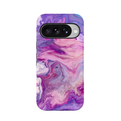 Tie Dying Over You | Purple Marble Google Pixel Case
