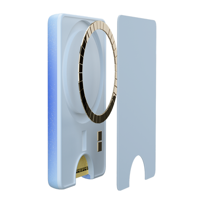 Cobalt Clarity | Blue Aura MagWallet