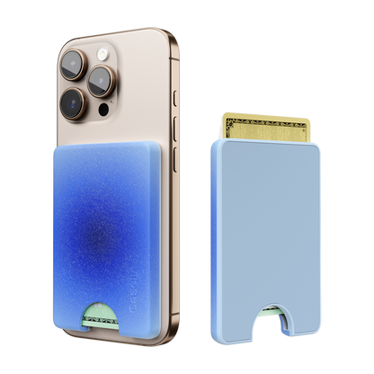 Cobalt Clarity | Blue Aura MagWallet