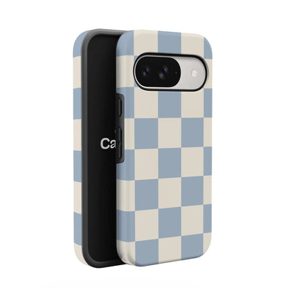 Fit Check | Light Blue Checkerboard Case