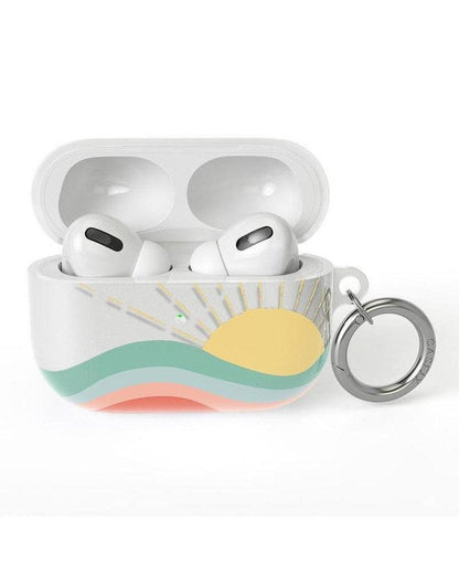 AirPods Pro Case SHOPSTORM_HIDDEN_PRODUCT Casely Club Here Comes the Sun | Colorblock Sunset AirPods Pro Case