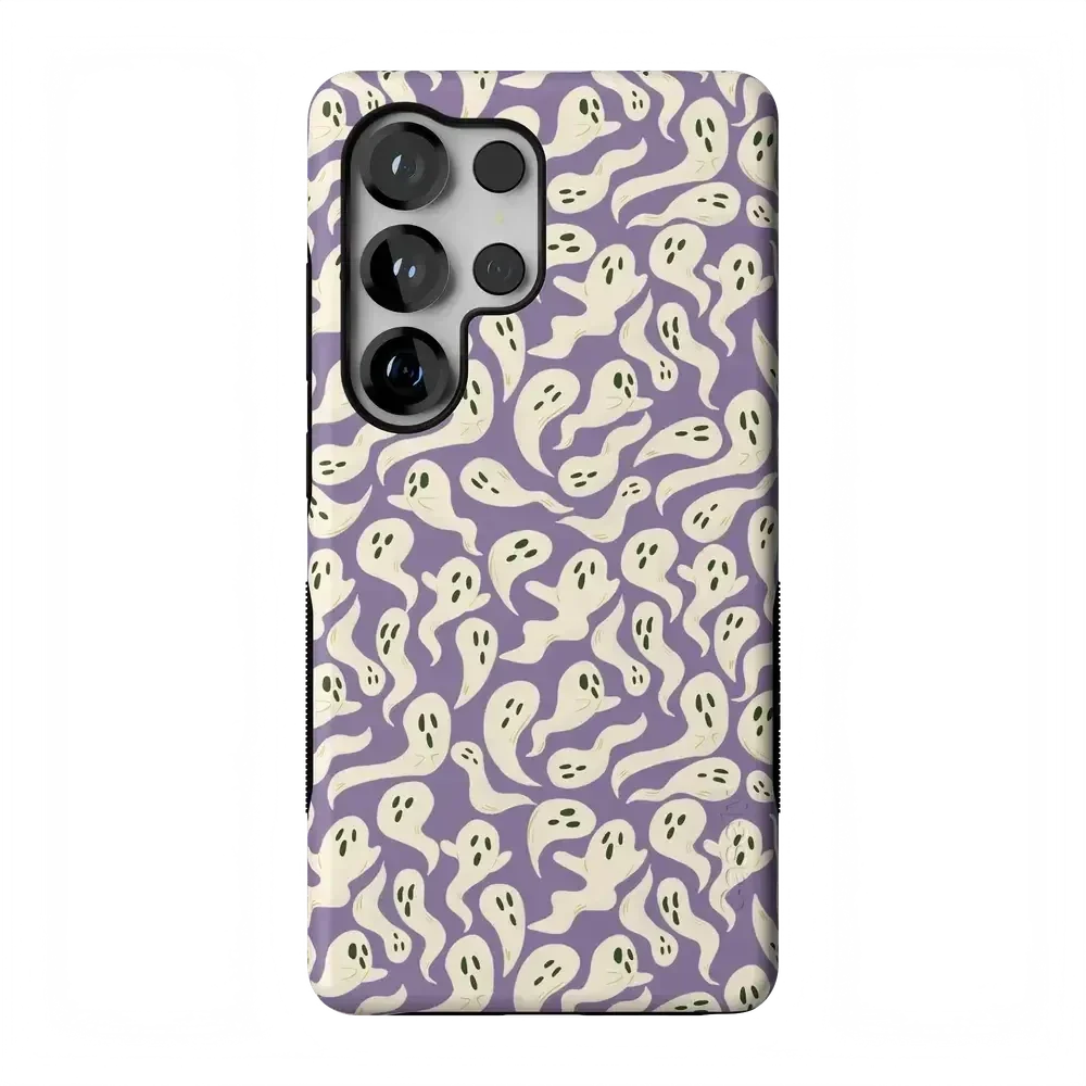 All Boo'd Up | Purple Ghost Case Phone Case get.casely Bold Flex + MagSafe® Galaxy S26 Ultra
