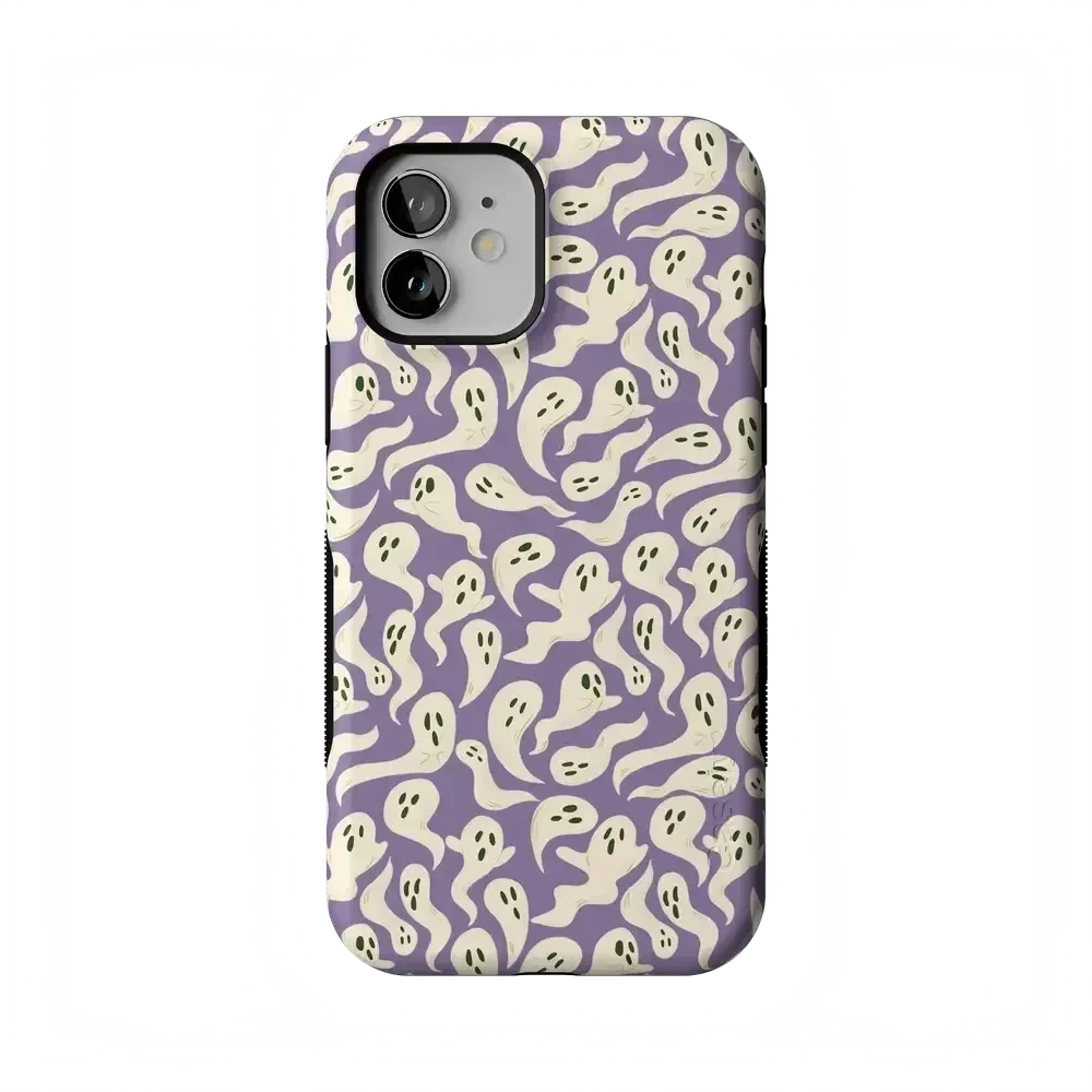 All Boo'd Up | Purple Ghost Case Phone Case get.casely Bold Flex + MagSafe® iPhone 12 Mini