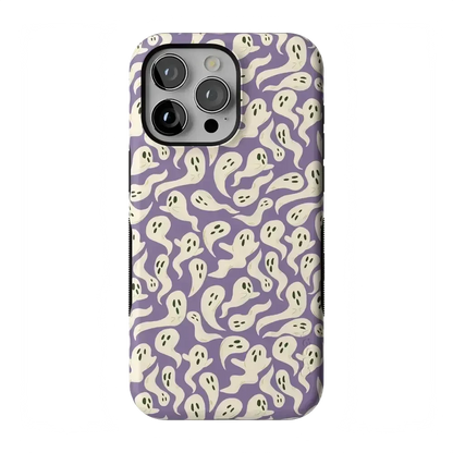 All Boo'd Up | Purple Ghost Case Phone Case get.casely Bold Flex + MagSafe® iPhone 15 Pro Max