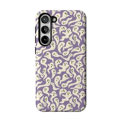 All Boo'd Up | Purple Ghost Case Phone Case get.casely Essential Galaxy S23 Plus