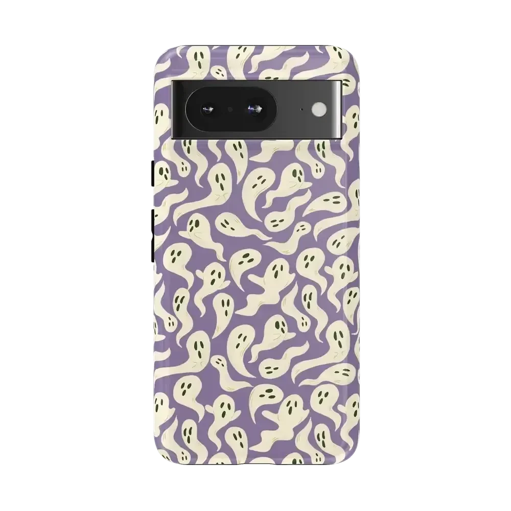 All Boo'd Up | Purple Ghost Case Phone Case get.casely Essential Google Pixel 8