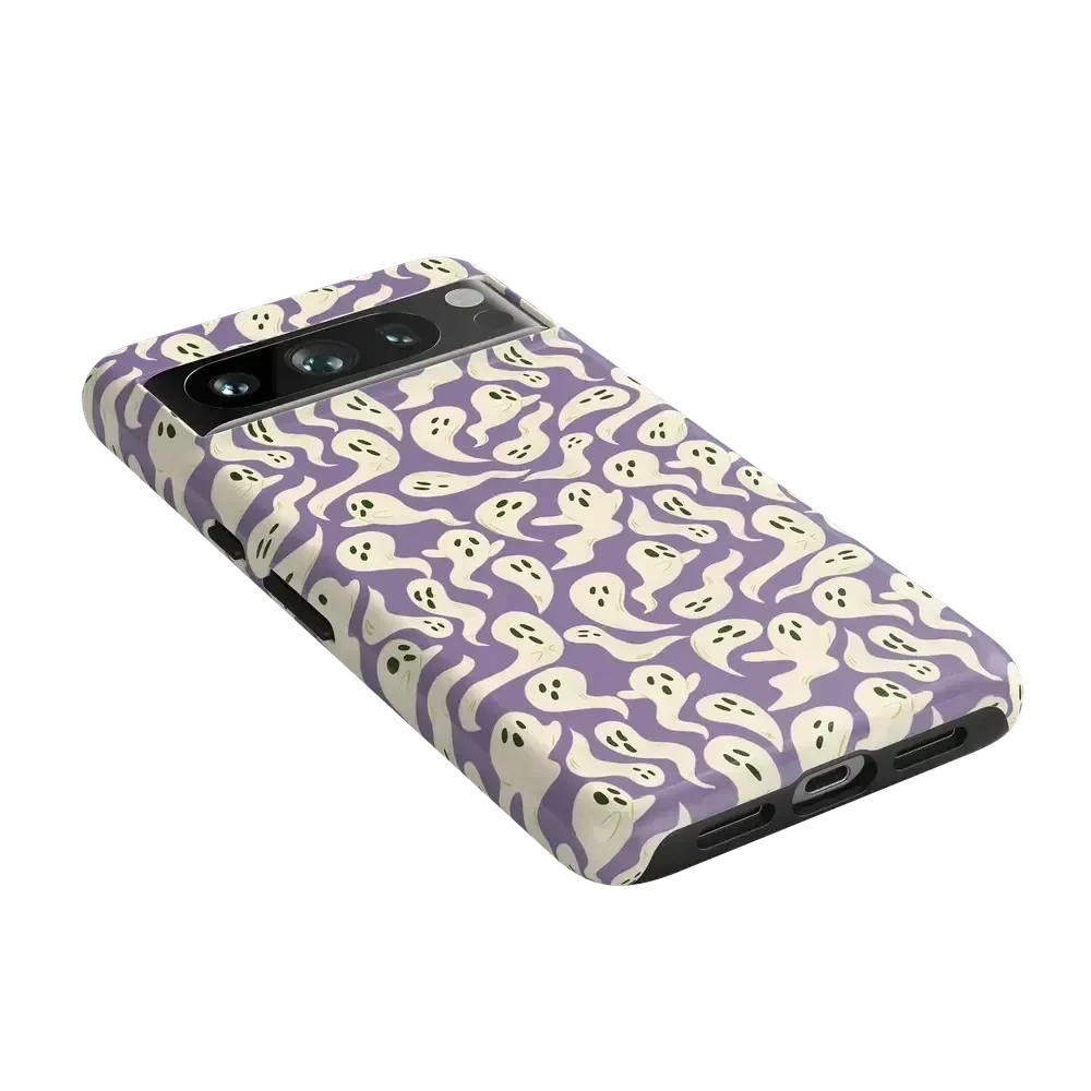 All Boo'd Up | Purple Ghost Case Phone Case get.casely
