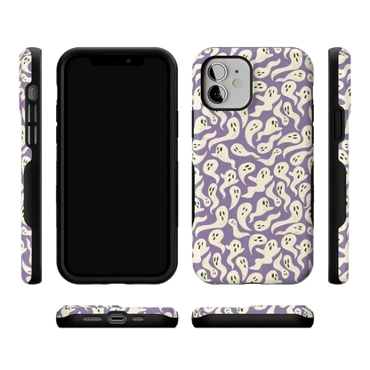 All Boo'd Up | Purple Ghost Case Phone Case get.casely