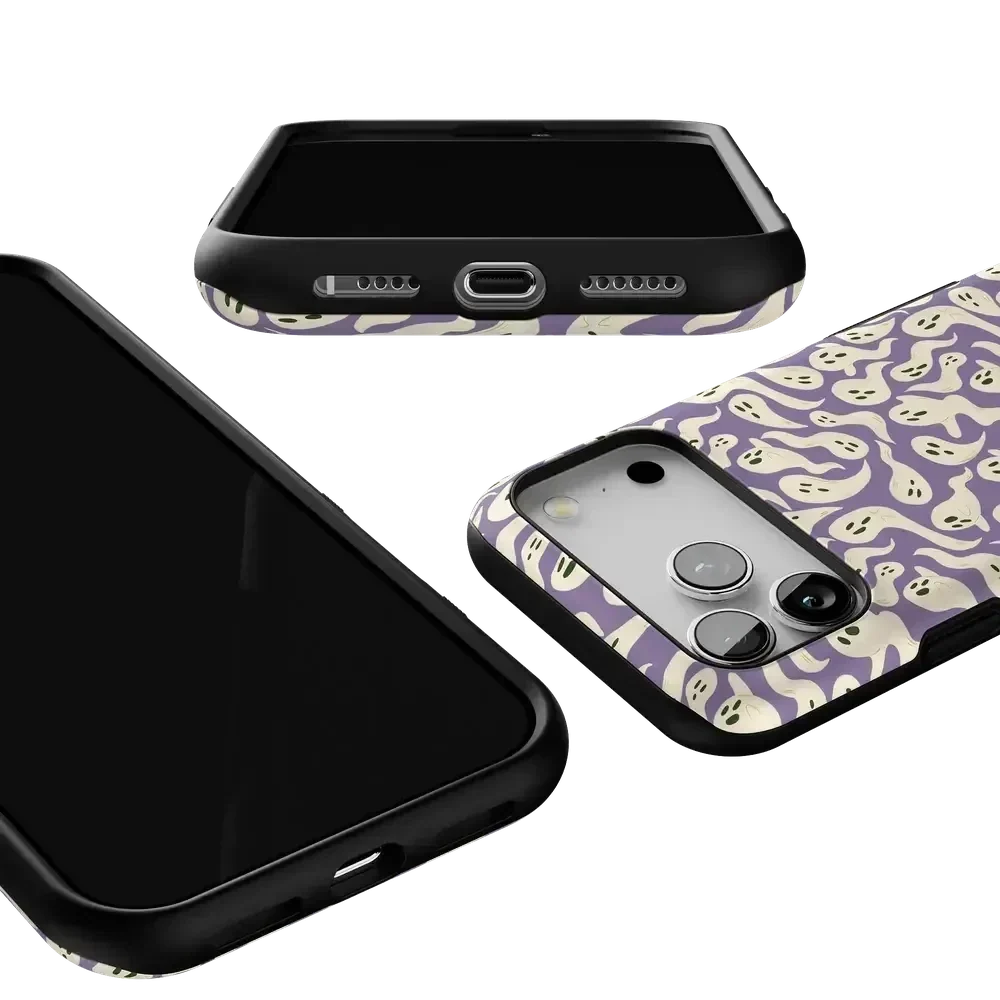 All Boo'd Up | Purple Ghost Case Phone Case get.casely