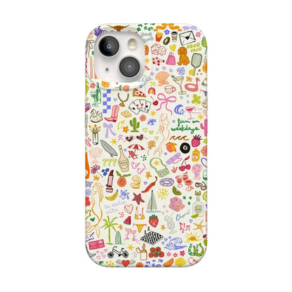 All the Fun Things | Fun on Weekdays Case iPhone Case get.casely Classic + MagSafe® iPhone 15