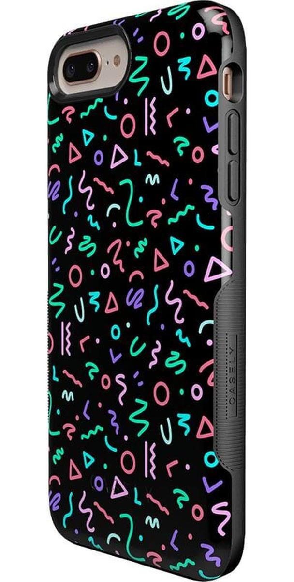 Always Vibing | Glow In The Dark Retro Case iPhone Case get.casely