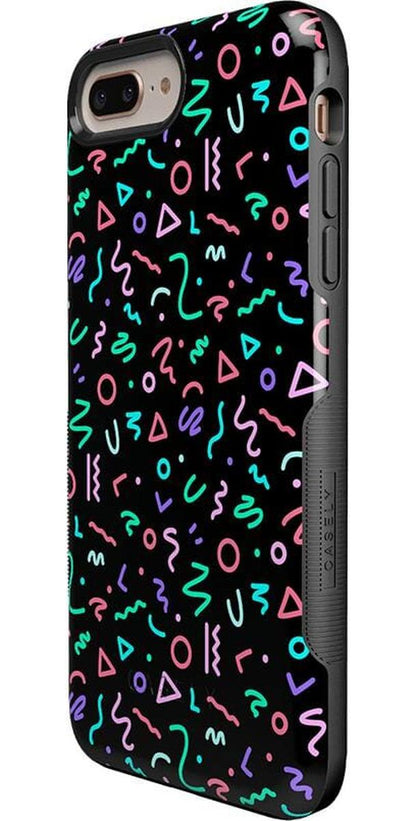Always Vibing | Glow In The Dark Retro Case iPhone Case get.casely