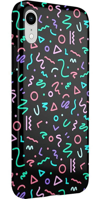Always Vibing | Glow In The Dark Retro Case iPhone Case get.casely