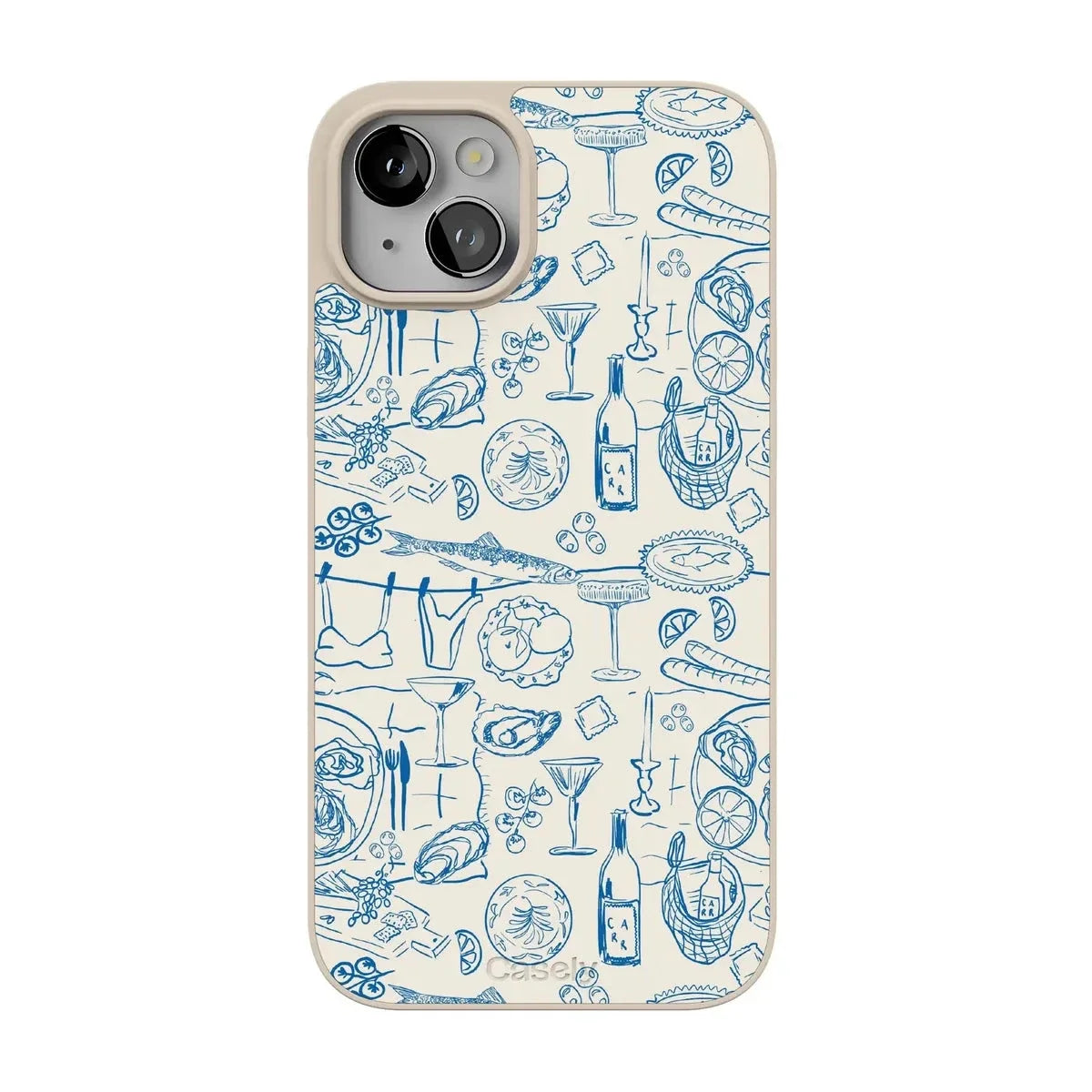 Amalfi Aperitivo | Dolce Vita Case iPhone Case get.casely Align + MagSafe® iPhone 15 Plus