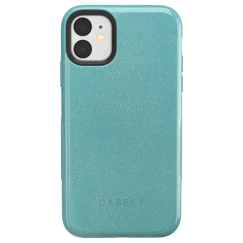 Aquamarine | Ocean Blue Shimmer Case iPhone Case get.casely Bold iPhone 11