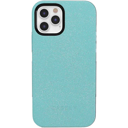 Aquamarine | Ocean Blue Shimmer Case iPhone Case get.casely Bold + MagSafe® iPhone 12 Pro Max