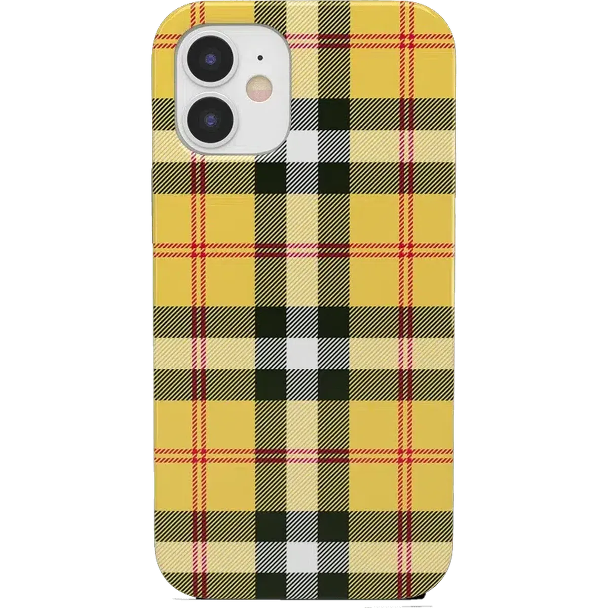 As if! | Yellow Plaid iPhone Case iPhone Case get.casely Classic iPhone 11