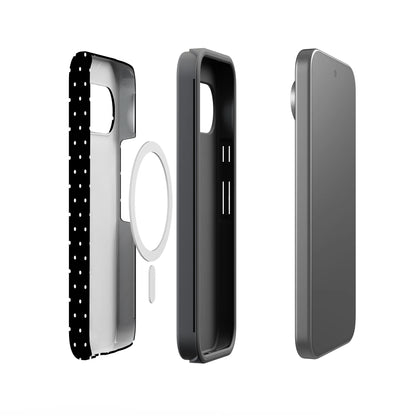 On the Dot | White Polka Dot Case