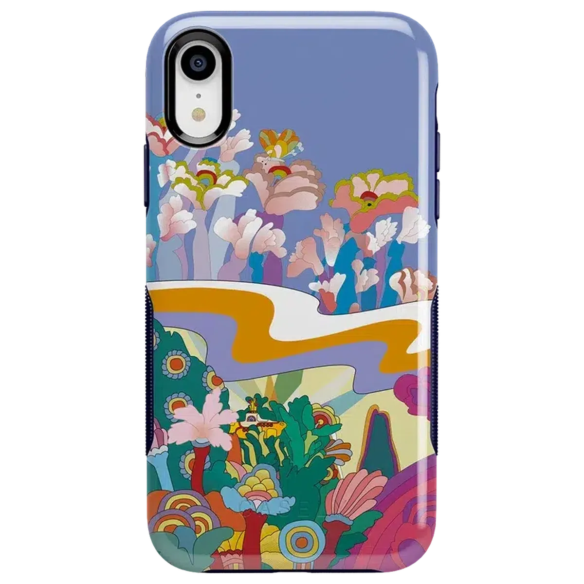 Beneath the Waves | The Beatles Yellow Submarine Case iPhone Case get.casely Bold iPhone XR