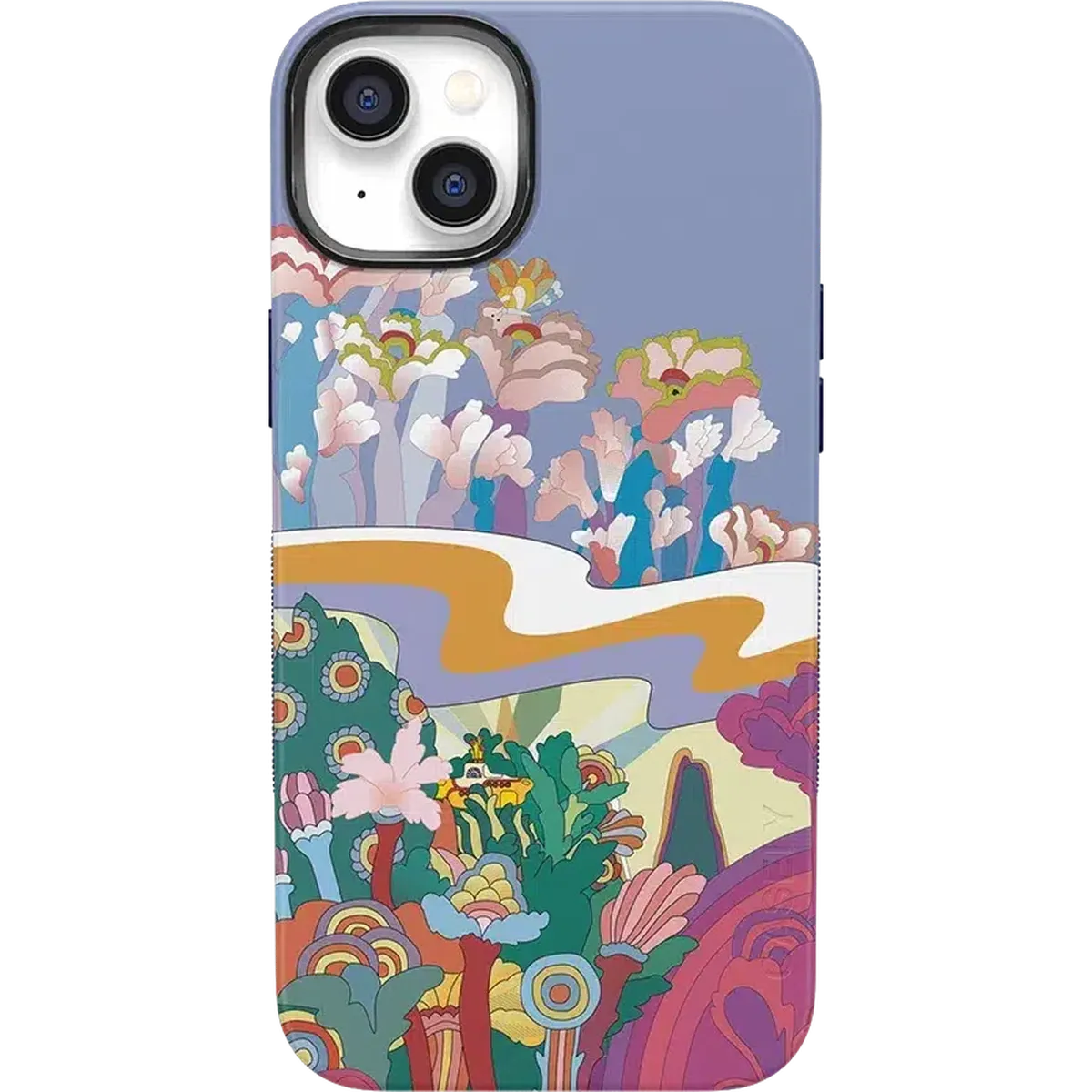 Beneath the Waves | The Beatles Yellow Submarine Case iPhone Case get.casely Bold + MagSafe® iPhone 14 Plus