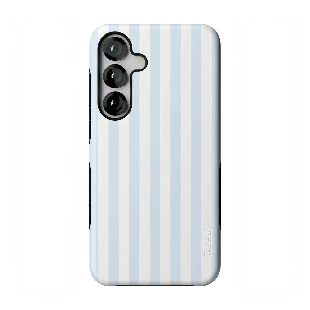 Blue Stripes | Sunday Best Case Phone Case get.casely Bold Flex + MagSafe® Galaxy S25 Plus