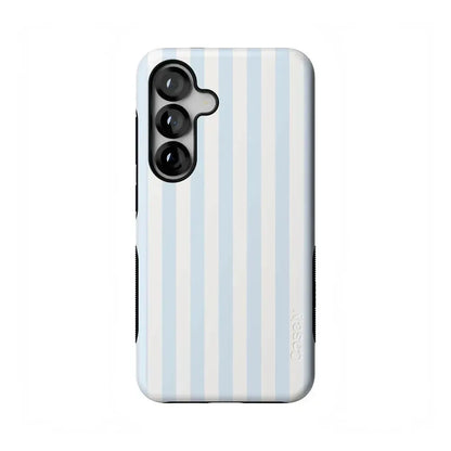 Blue Stripes | Sunday Best Case Phone Case get.casely Bold Flex + MagSafe® Galaxy S25