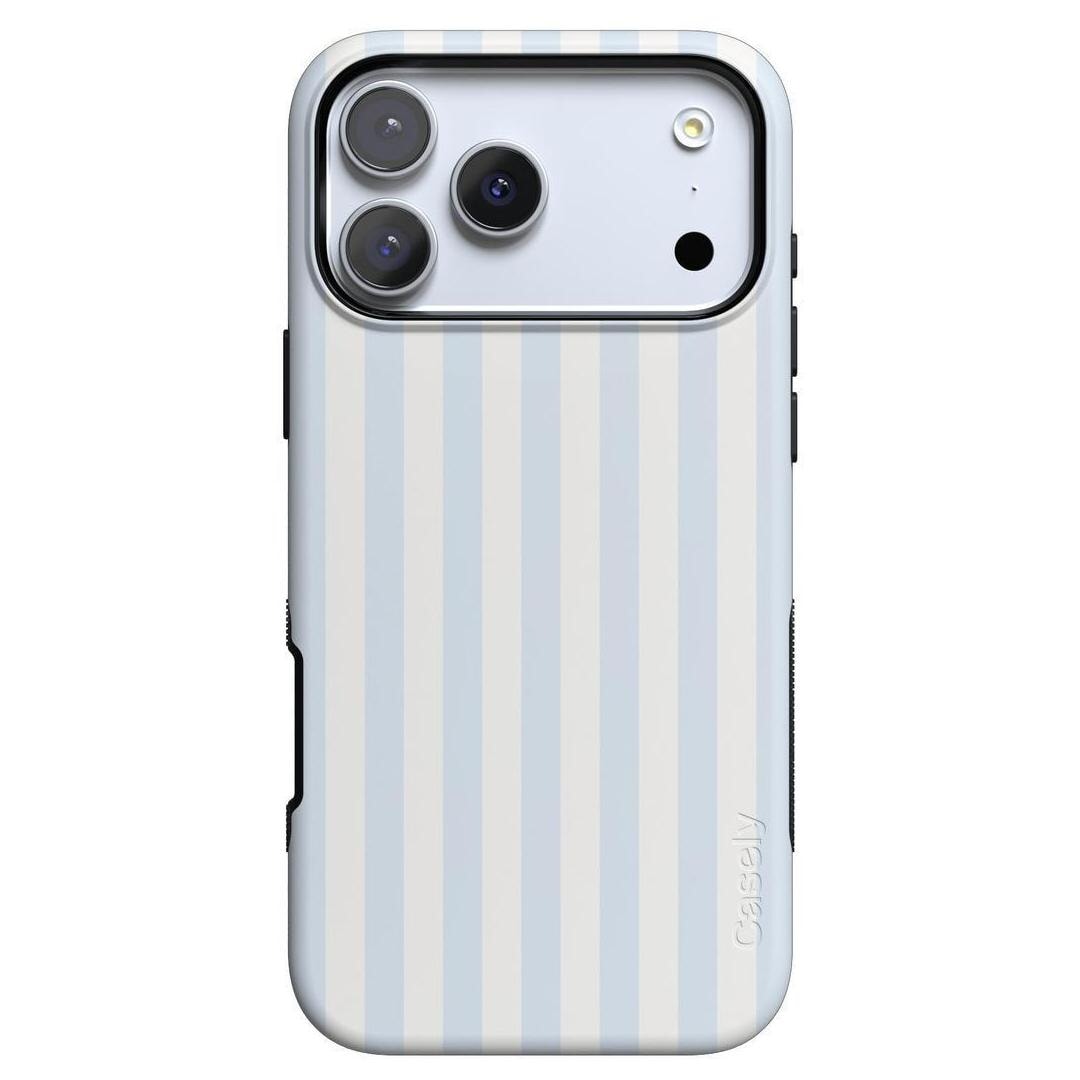 Blue Stripes | Sunday Best Case Phone Case get.casely Bold + MagSafe® iPhone 17 Pro Max
