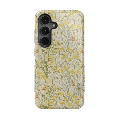 Boho Blooms | Golden Floral Case iPhone Case get.casely Bold Flex + MagSafe® Galaxy S25