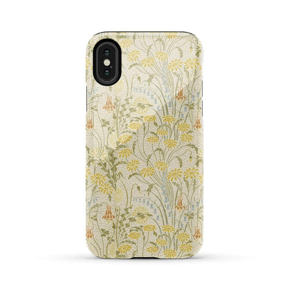 Boho Blooms | Golden Floral Case iPhone Case get.casely Essential iPhone X / XS