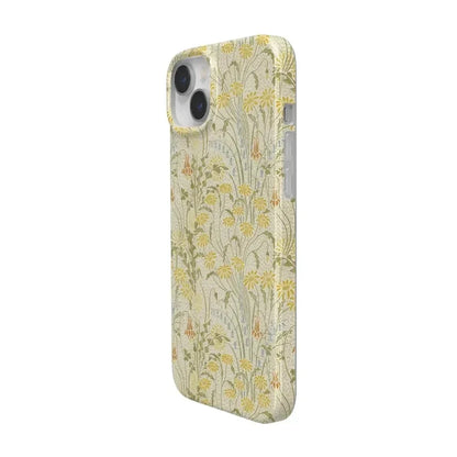 Boho Blooms | Golden Floral Case iPhone Case get.casely