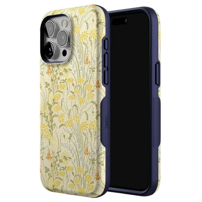 Boho Blooms | Golden Floral Case iPhone Case get.casely