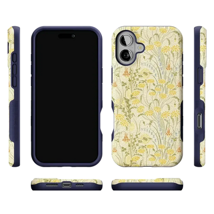 Boho Blooms | Golden Floral Case iPhone Case get.casely