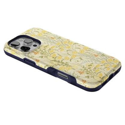Boho Blooms | Golden Floral Case iPhone Case get.casely