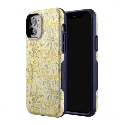 Boho Blooms | Golden Floral Case iPhone Case get.casely