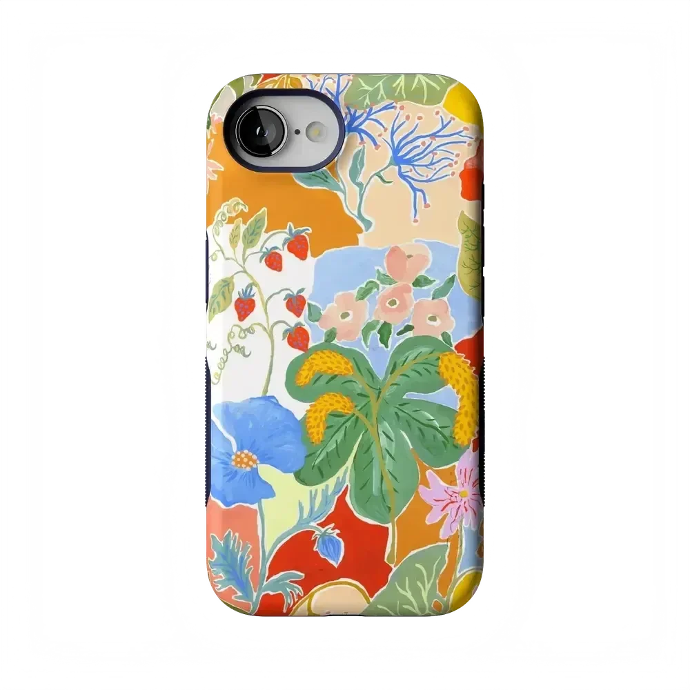 Botanical Blooms | Floral Patchwork Case iPhone Case get.casely Bold Flex + MagSafe® iPhone 16e