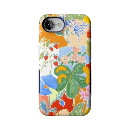 Botanical Blooms | Floral Patchwork Case iPhone Case get.casely Bold Flex + MagSafe® iPhone 16e