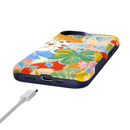Botanical Blooms | Floral Patchwork Case iPhone Case get.casely