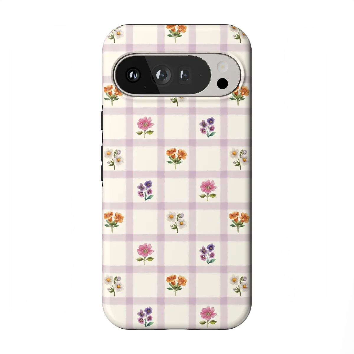 Meadow Check | Floral Gingham Case