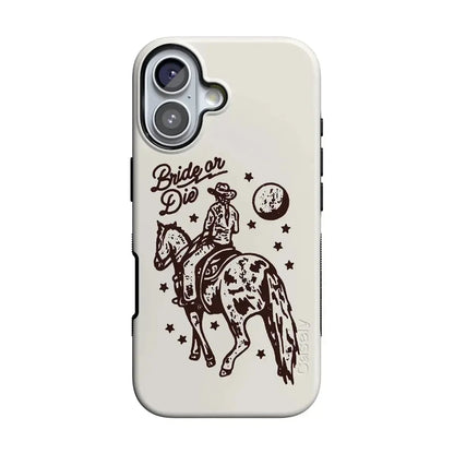 Bride or Die | Rodeo Bachelorette Case Phone Case Casetry Bold Flex + MagSafe® iPhone 17